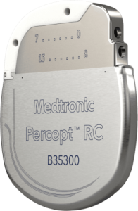 De Percept RC neurostimulator.