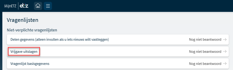 MijnETZ uitslagen onderzoek 2