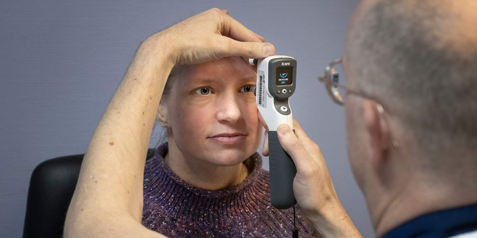 Een vroege ontdekking van glaucoom is belangrijk.