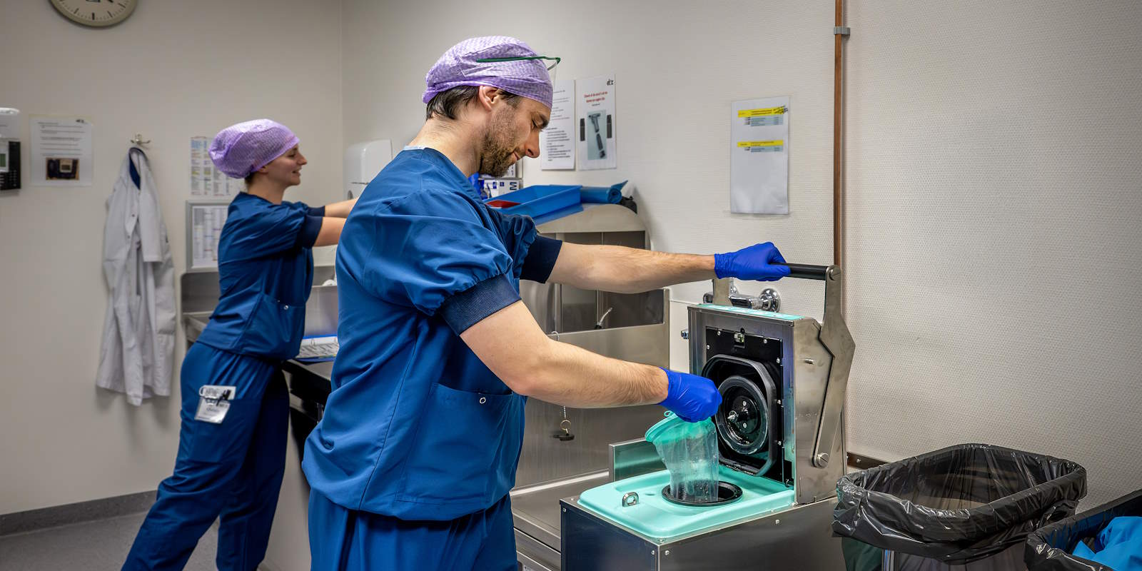 Bob Scheiberlich (lid van Groene OK) gebruikt de Nemo.